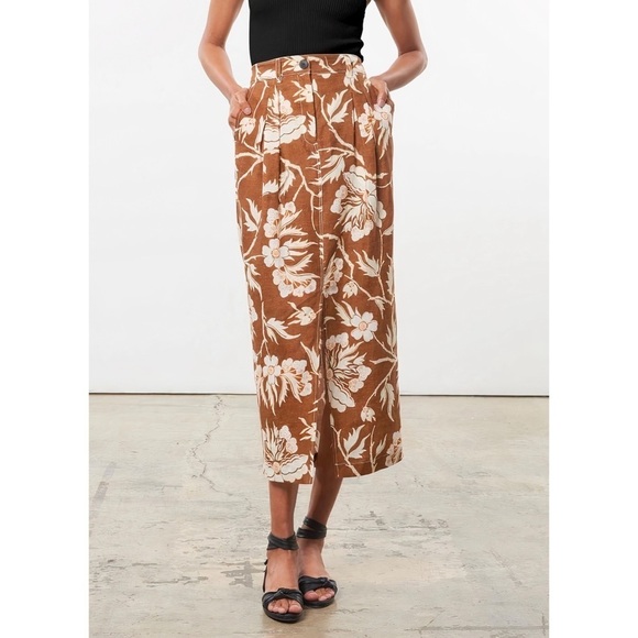 NWOT Mara Hoffman Midi Floral Florence Pencil Skirt - Picture 1 of 7